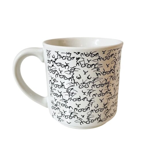 Vintage Sandra Boynton Coffee Mug Cup "Your One in a Million" Red Heart Balloon - Picture 2 of 8